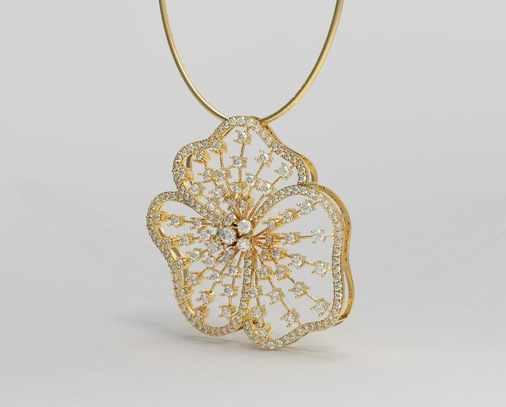 Majestic Flower Locket