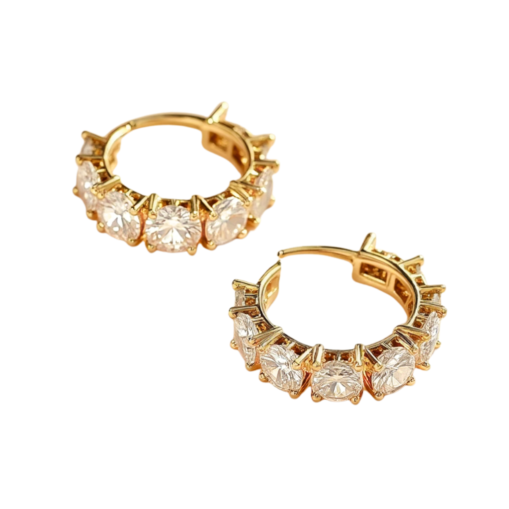 Radiant Round Hoops